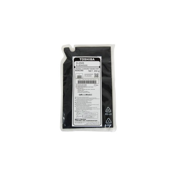 Developer Originale (D-2505) 6LJ83445000, D-2505 TOSHIBA Conf.1