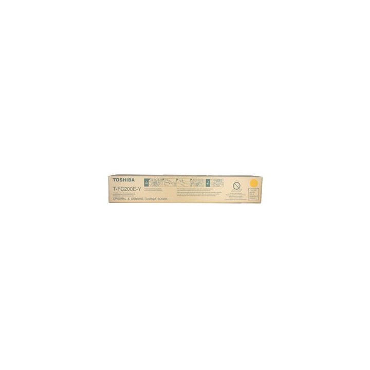 Toner Originale Giallo (T-FC200EY) 6AJ00000131, 6AJ00000198, 6AJ00000262, T-FC200EY TOSHIBA Conf.1 - Pag.33600