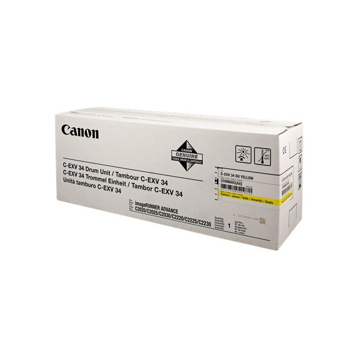 Tamburo Originale Giallo (C-EXV34) 3789B003, C-EXV34 CANON Conf.1