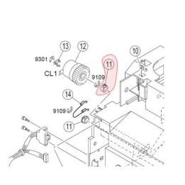 Bushing Originale 1164-3509-01, 1164350901 MINOLTA Conf.1