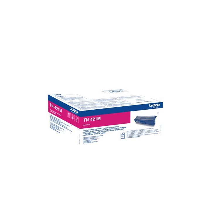 Cartuccia Toner Originale Magenta TN-421M BROTHER Conf.1 - Pag.1800