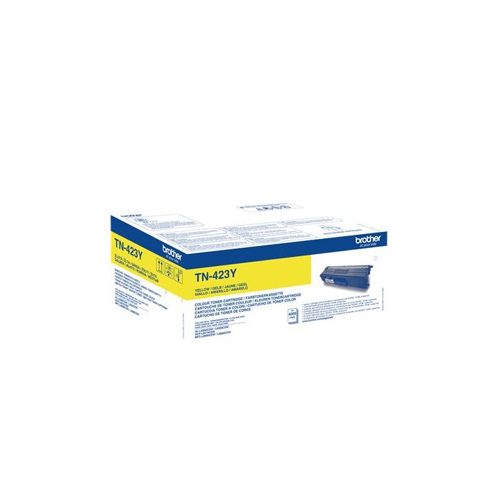 Cartuccia Toner Originale Giallo TN-423Y BROTHER Conf.1 - Pag.4000