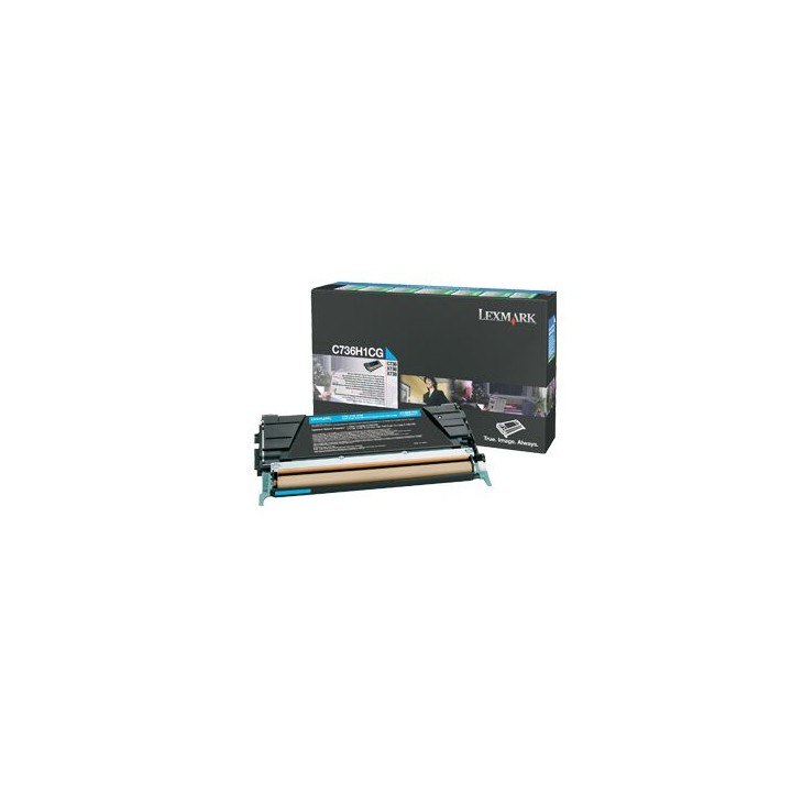 Cartuccia Originale Ciano C736H1CG LEXMARK Conf.1 - Pag.10000