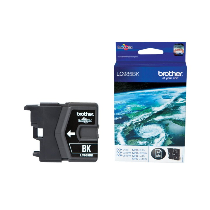 Cartuccia ink-jet Originale Nero LC-985BK BROTHER Conf.1 - Pag.300
