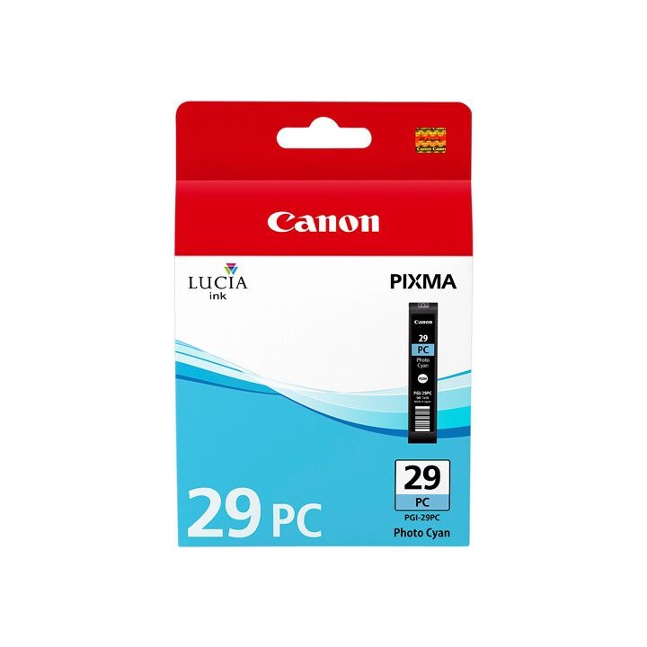 Cartuccia Originale Ciano Foto (PGI-29PC) 4876B001, PGI-29PC CANON Conf.1