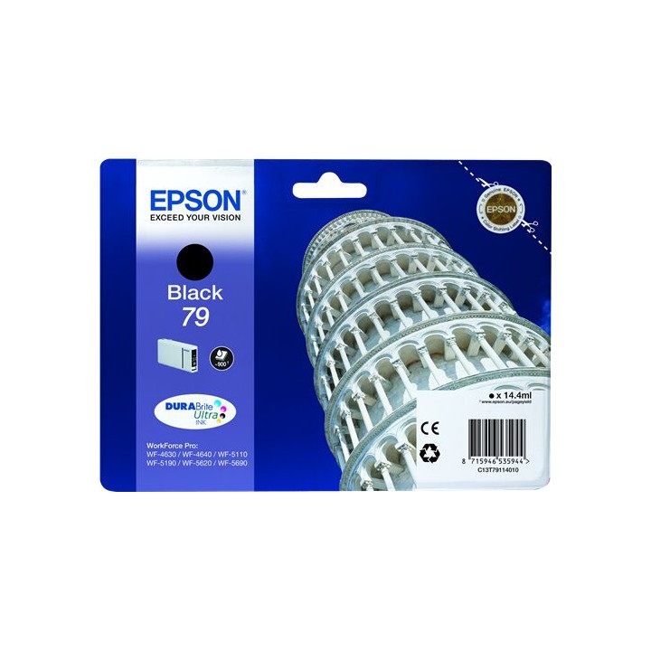 Cartuccia Originale Nero (79) 79, C13T79114010 EPSON Conf.1 - Pag.900