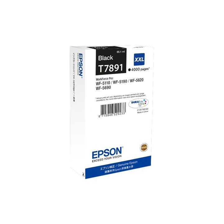 Cartuccia Originale Nero (T7891) C13T789140, T7891 EPSON Conf.1 - Pag.4000