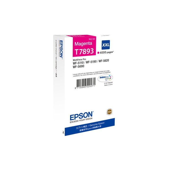 Cartuccia Originale Magenta (T7893) C13T789340, T7893 EPSON Conf.1 - Pag.4000