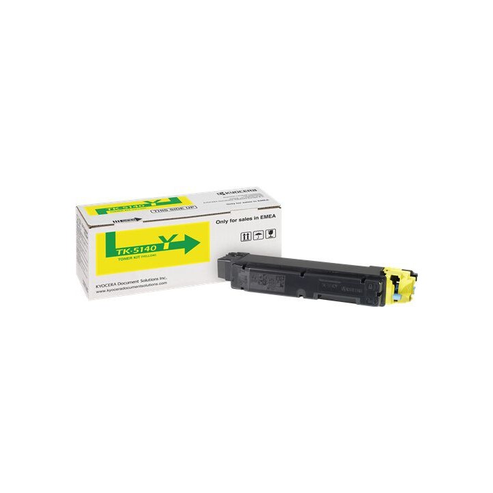 Toner Originale Giallo (TK-5140Y) 1T02NRANL0, TK-5140Y MITA/KYOCERA Conf.1 - Pag.5000