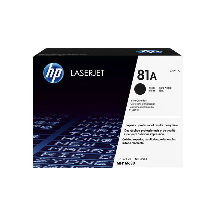 Cartuccia Originale Nero (81A) 81A, CF281A HP Conf.1 - Pag.10500