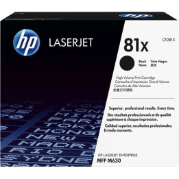 Cartuccia Originale Nero (81X) 81X, CF281X HP Conf.1 - Pag.25000