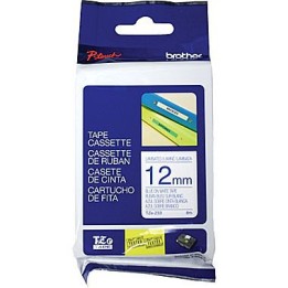 Nastro Originale (12mm x 8mt) Blu/Bianco TZe233 BROTHER Conf.1