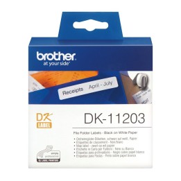 Etichette Raccoglitori Originali QL (17mmx87mm) (400 pz) DK-11203 BROTHER Conf.1