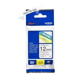 Nastro Originale (12mm x 8mt) Nero/Bianco TZe231 BROTHER Conf.1