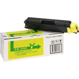 Toner Originale Giallo (TK-590Y) 1T02KVANL0, TK-590Y MITA/KYOCERA Conf.1 - Pag.5000