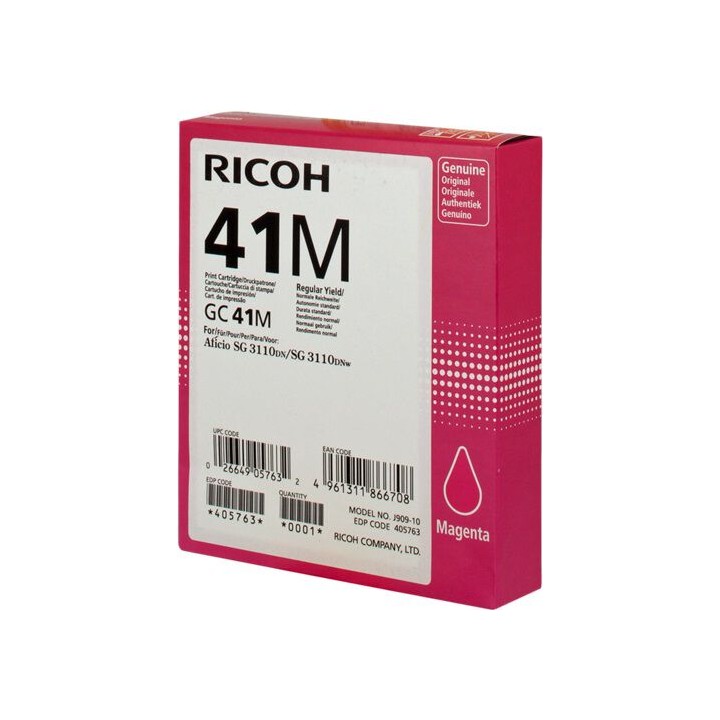Cartuccia Originale Magenta 405763, GC-41M RICOH Conf.1 - Pag.2200