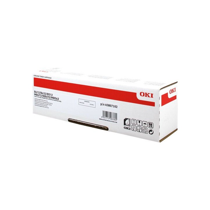 Cartuccia Originale 45807102 OKI Conf.1 - Pag.3000