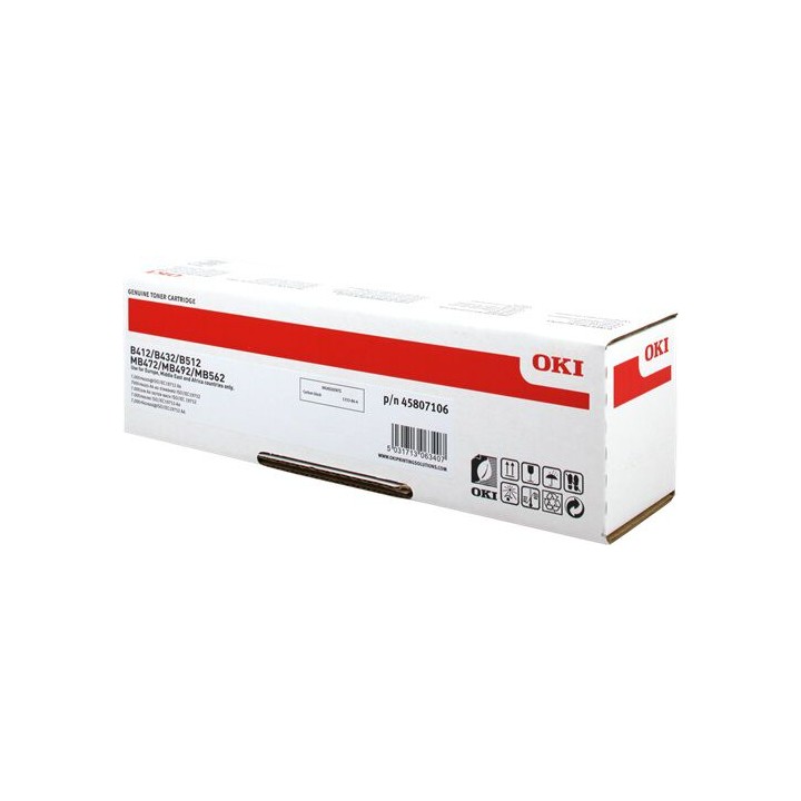 Cartuccia Originale 45807106 OKI Conf.1 - Pag.7000