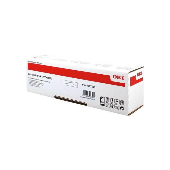 Cartuccia Originale 45807111 OKI Conf.1 - Pag.12000