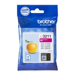 Cartuccia Ink-jet Originale Magenta LC-3211M BROTHER Conf.1 - Pag.200