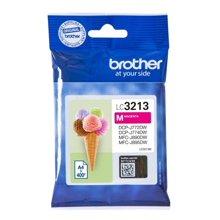 Cartuccia Ink-jet Originale Magenta LC-3213M BROTHER Conf.1 - Pag.400