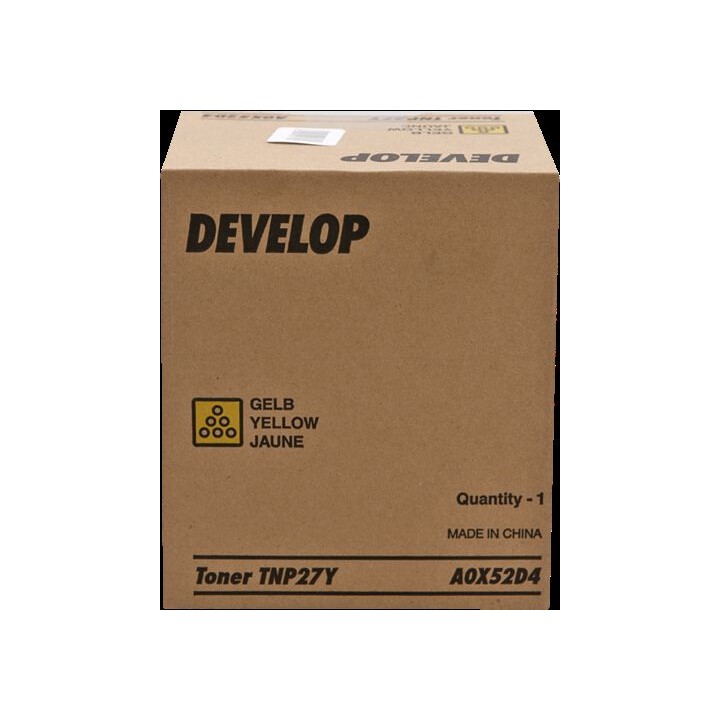 Toner Originale Giallo A0X52D4 DEVELOP Conf.1