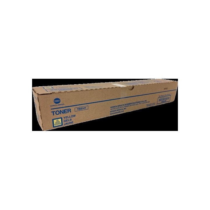Toner Originale Giallo A9E8250, TN514Y MINOLTA Conf.1 - Pag.26000
