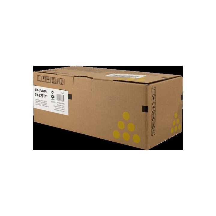 Toner Originale Giallo DX-C20TY SHARP Conf.1