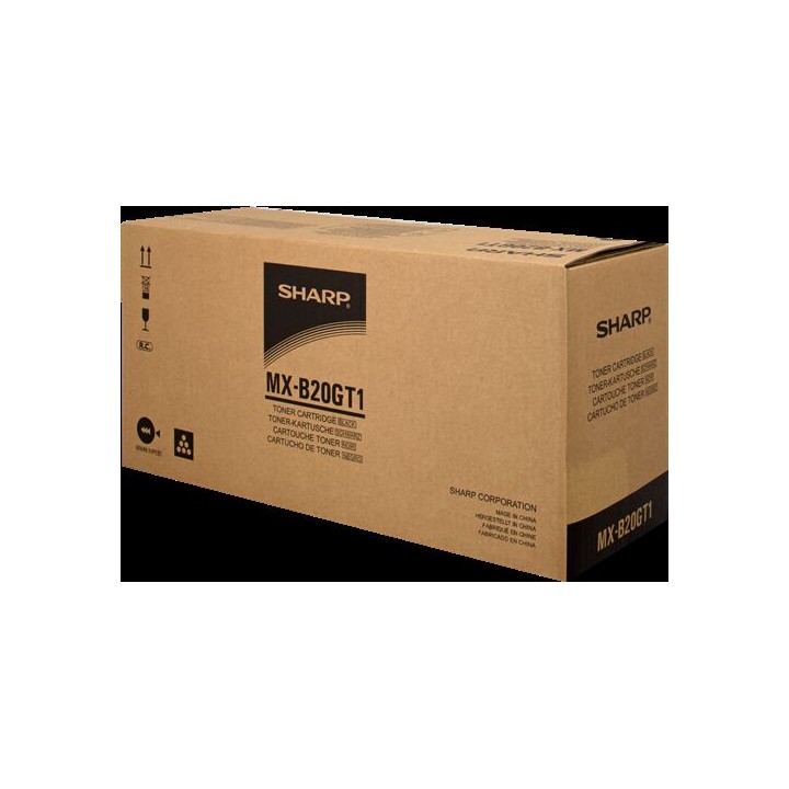 Toner Originale MX-B20GT1 SHARP Conf.1 - Pag.8000