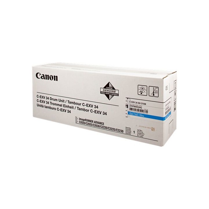 Tamburo Originale Ciano (C-EXV34) 3787B003, C-EXV34 CANON Conf.1