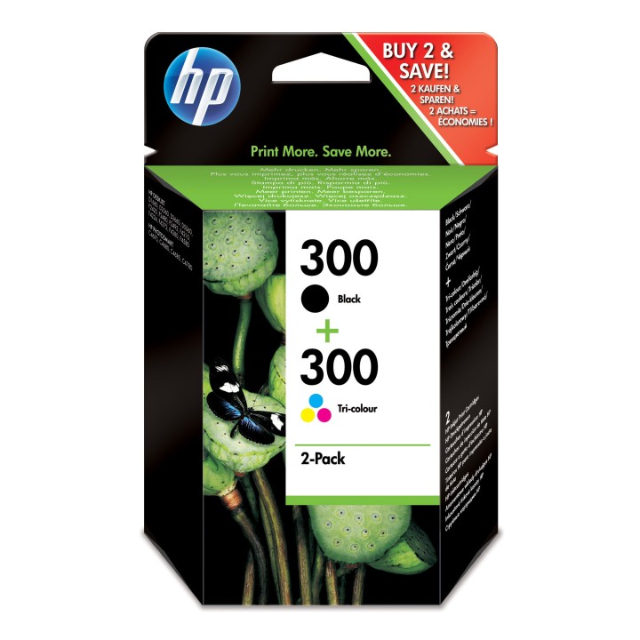 Multipack Originale (Nero + Colore) (300+300) 300+300, CN637E, CN637EE HP Conf.1