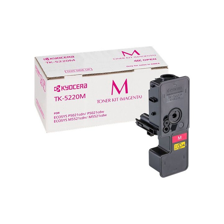 Toner Originale Magenta (TK-5220M) TK-5220M 1T02R9BNL1 MITA/KYOCERA Conf.1 - Pag.1200