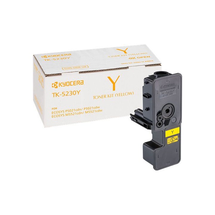 Toner Originale Giallo (TK-5230Y) TK-5230Y 1T02R9CNL0 MITA/KYOCERA Conf.1 - Pag.2200