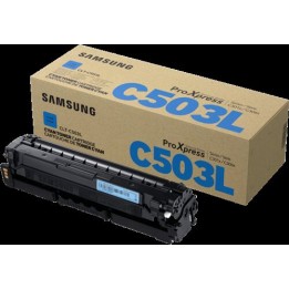 Cartuccia Toner Originale Ciano CLT-C503L, SU014A SAMSUNG Conf.1 - Pag.5000