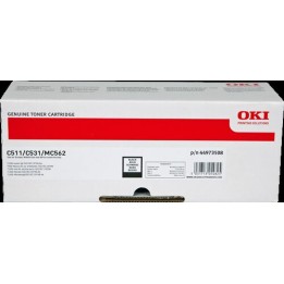 Cartuccia Originale Nero 44973508 OKI Conf.1 - Pag.7000