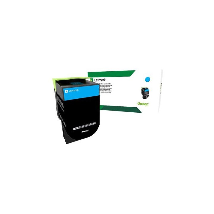 Cartuccia Originale Ciano (Return Program) (802SC) 802SC, 80C2SC0 LEXMARK Conf.1 - Pag.2000