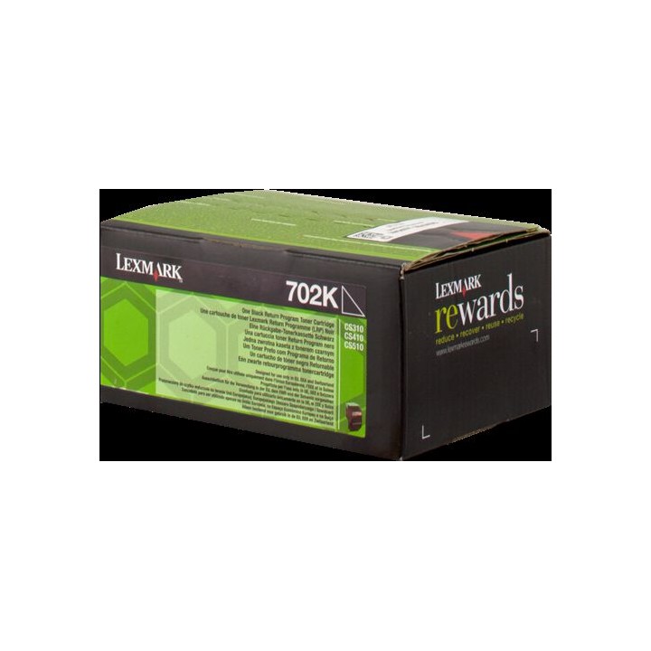Cartuccia Originale Nero (Return Program) (702K) 702K, 70C20K0 LEXMARK Conf.1 - Pag.1000