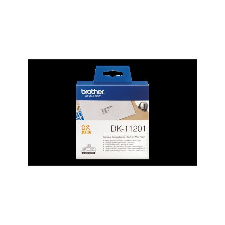 Etichette Originali Indirizzi QL (29mmx90mm) (400 pz) Rotolo DK-11201 BROTHER Conf.1
