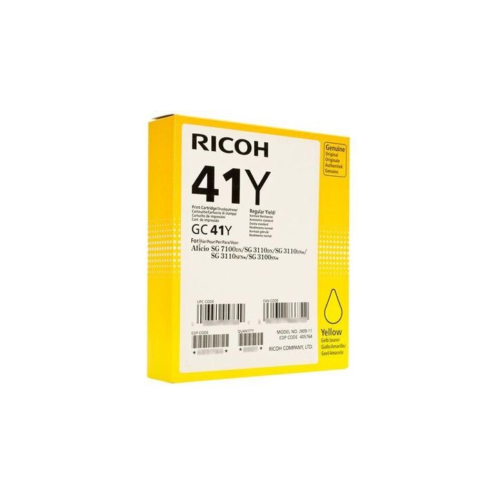 Cartuccia Originale Giallo 405764, GC-41Y RICOH Conf.1 - Pag.2200