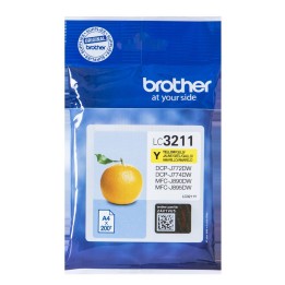 Cartuccia Ink-jet Originale Giallo LC-3211Y BROTHER Conf.1 - Pag.200