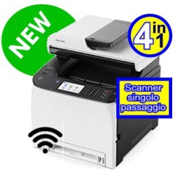 MULTIFUNZIONE Laser (4in1) Colore SPc261SFNw RICOH 408237