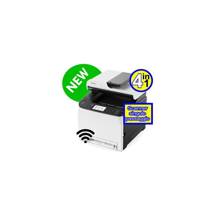MULTIFUNZIONE Laser (4in1) Colore SPc261SFNw RICOH 408237