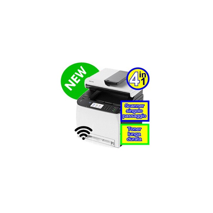 MULTIFUNZIONE Laser (4in1) Colore SPc262SFNw RICOH 408143