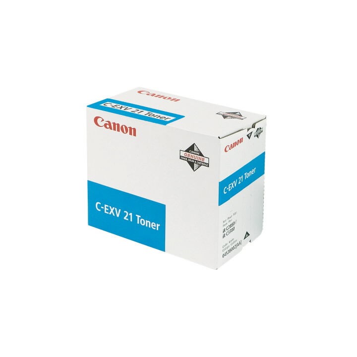 Toner Originale Ciano (C-EXV21) 0453B002, C-EXV21 CANON Conf.1