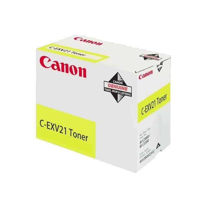 Toner Originale Giallo (C-EXV21) 0455B002, C-EXV21 CANON Conf.1