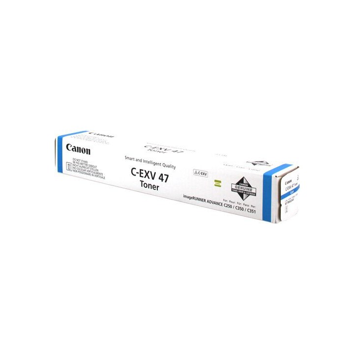 Toner Originale Ciano (C-EXV47) 8517B002, C-EXV47 CANON Conf.1 - Pag.21500