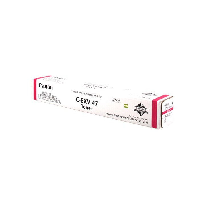 Toner Originale Magenta (C-EXV47) 8518B002, C-EXV47 CANON Conf.1 - Pag.21500