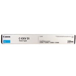 Toner Originale Ciano (C-EXV51) 0482C002, C-EXV51 CANON Conf.1 - Pag.60000