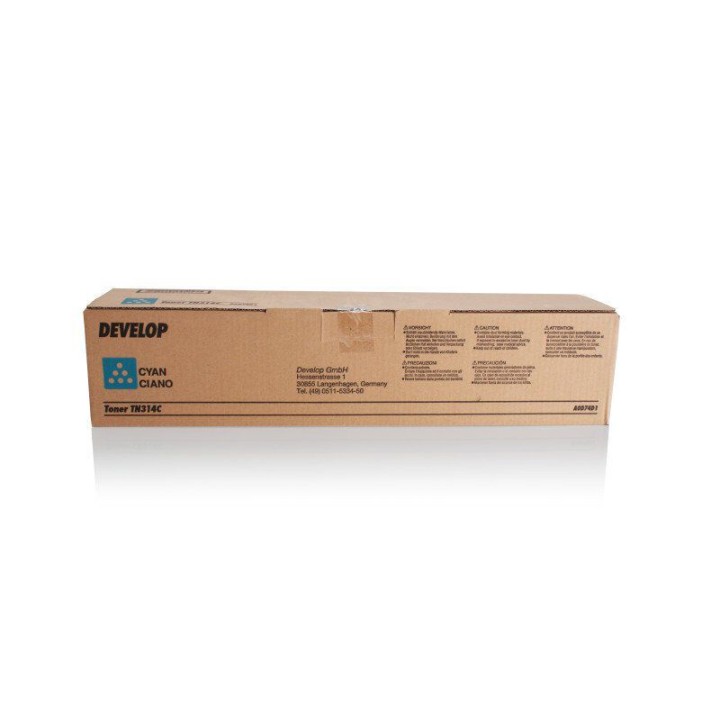 Toner Originale Ciano A0D7451, TN314C MINOLTA Conf.1