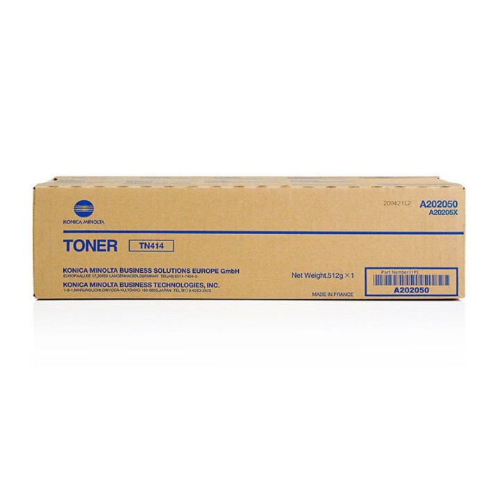 Toner Originale A202050, TN414 MINOLTA Conf.1